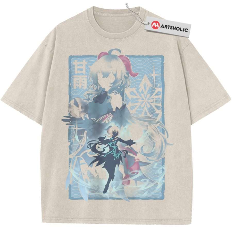 Alternative view of Ganyu Shirt, Genshin Impact Shirt, Game Shirt, Vintage T-Shirt