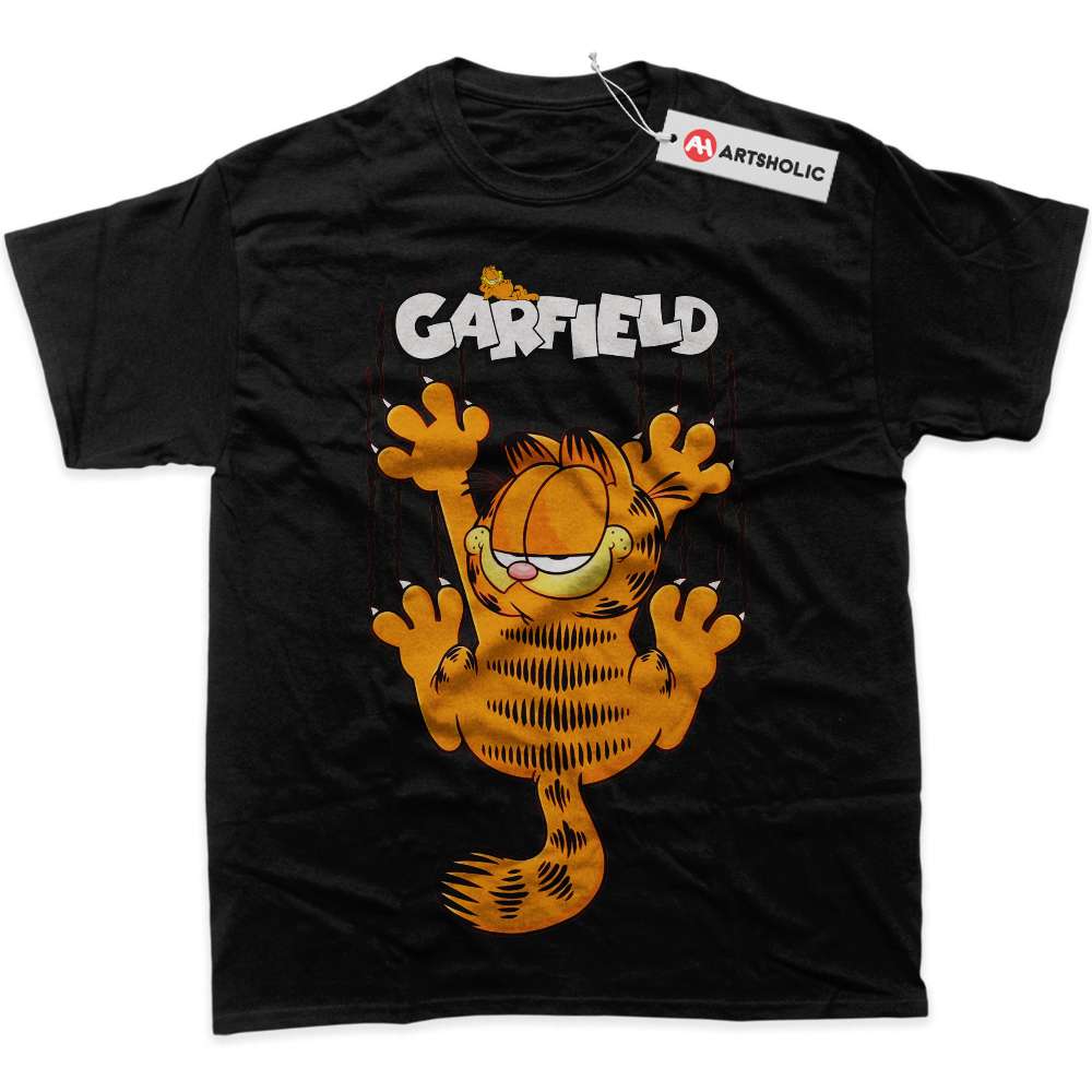 Alternative view of Garfield Shirt, Animated Shirt, graphic Tee