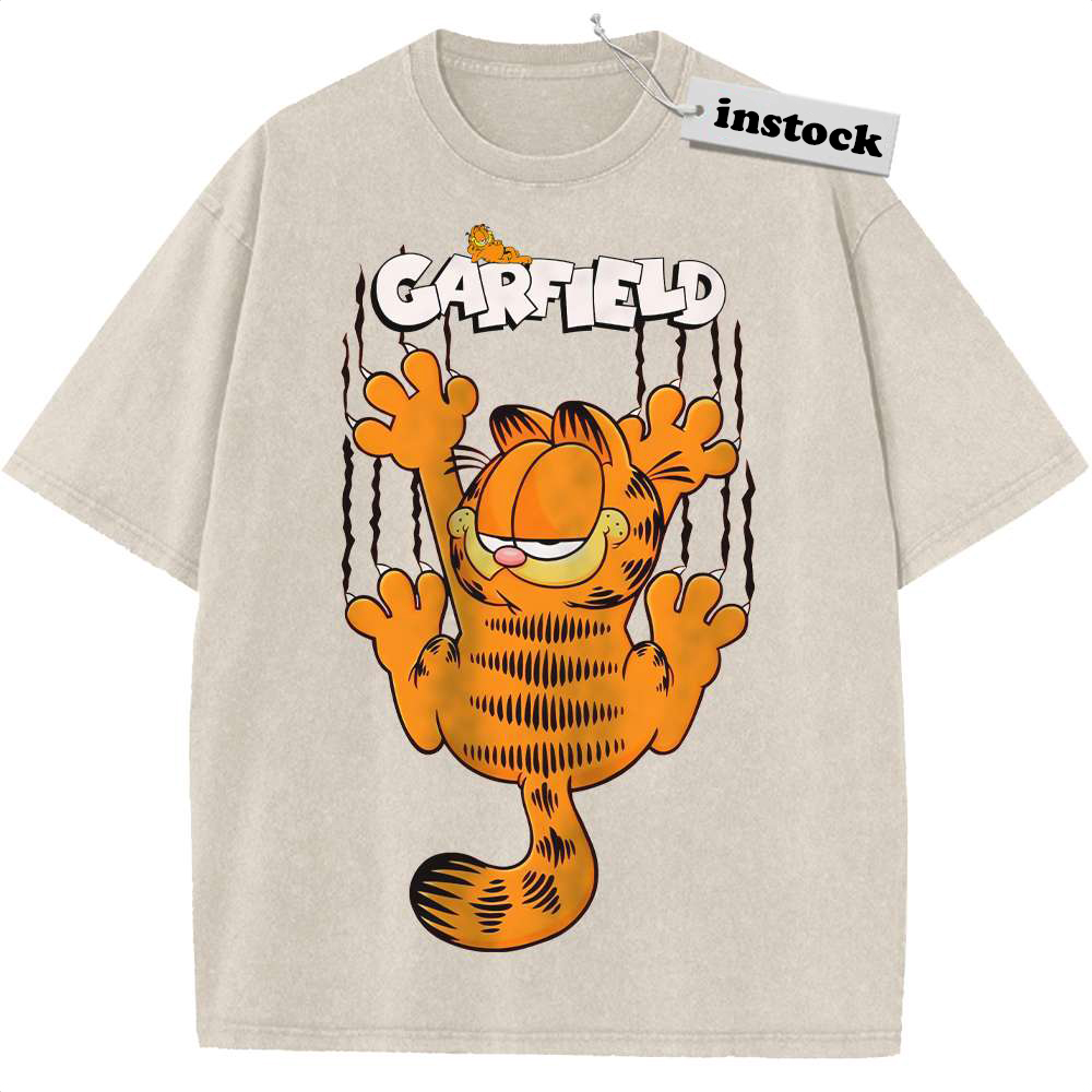 Garfield Shirt, Animated Shirt, Vintage Tee