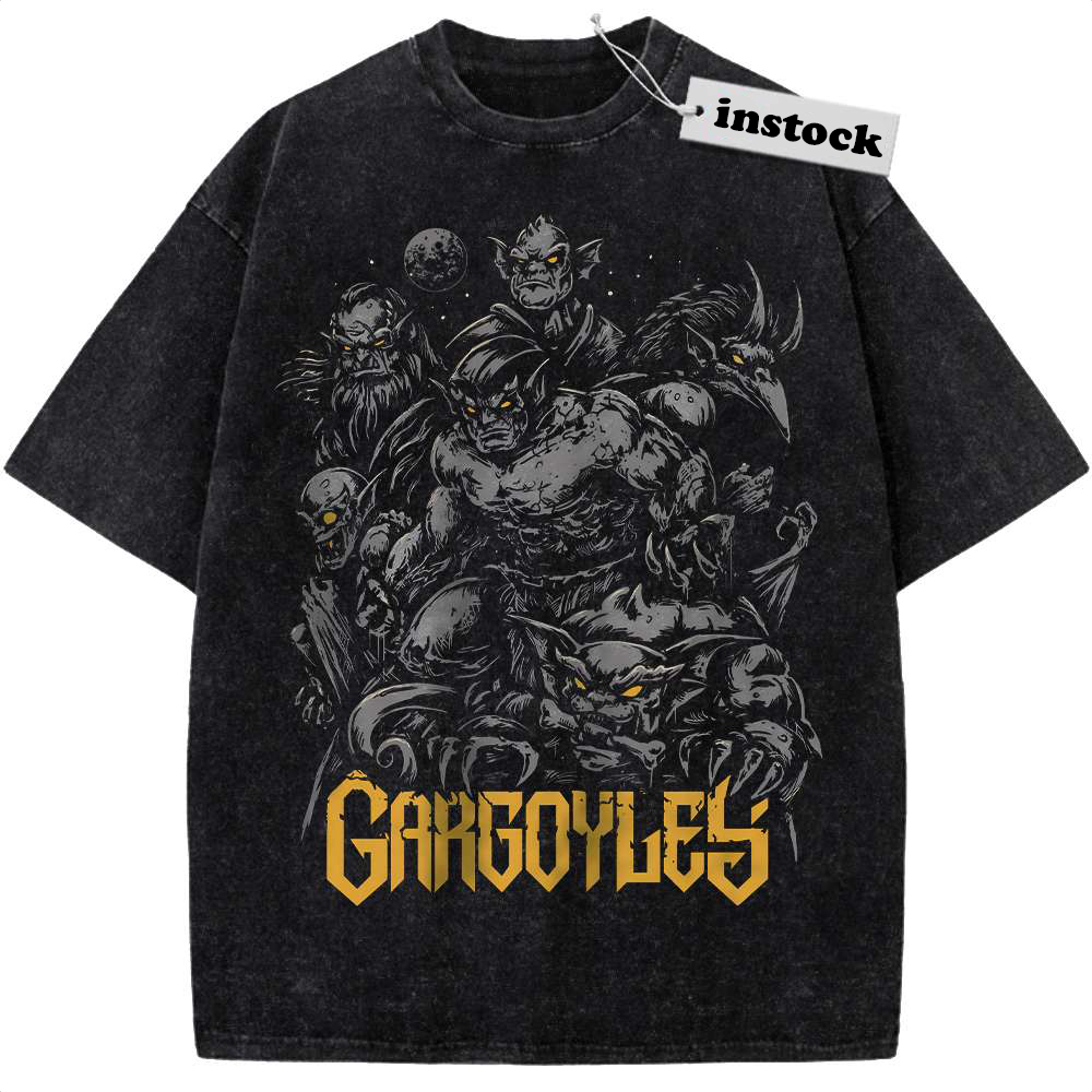 Gargoyles Shirt, Animated Shirt, Vintage T-Shirt