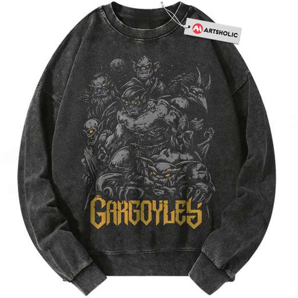 Gargoyles Sweatshirt, Animated Sweatshirt, Vintage Sweatshirt