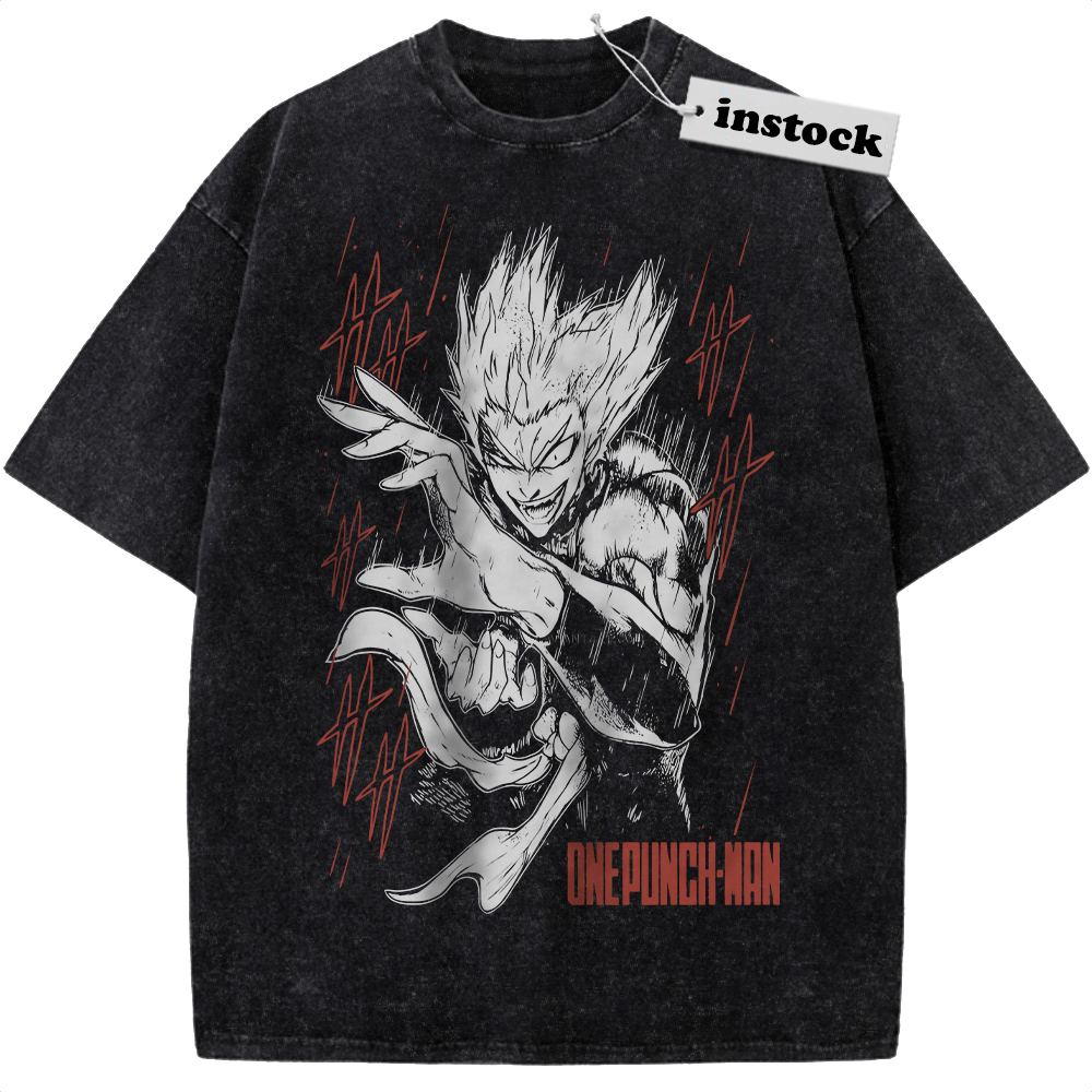 Garou Shirt, One Punch Man Shirt, Anime Shirt, Vintage T-Shirt