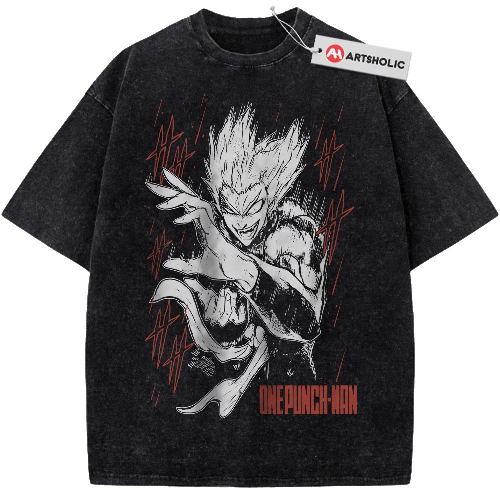Garou Shirt, One Punch Man Shirt, Anime Shirt, Vintage T-Shirt