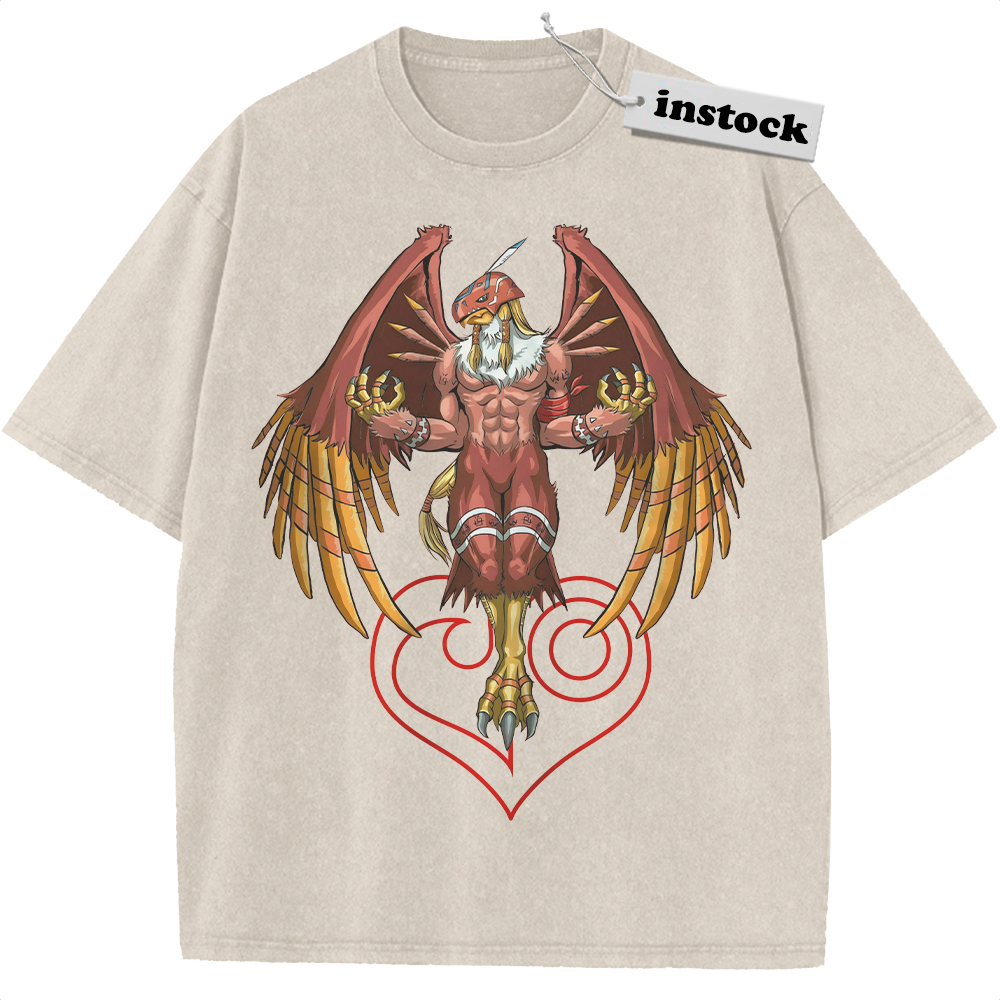 Garudamon Shirt, Digimon Shirt, Anime Shirt, Vintage T-Shirt