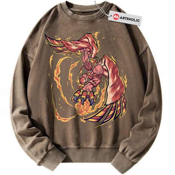 Alternative view of Garudamon Sweatshirt, Digimon Adventure Sweatshirt, Anime Sweatshirt, Vintage Sweatshirt