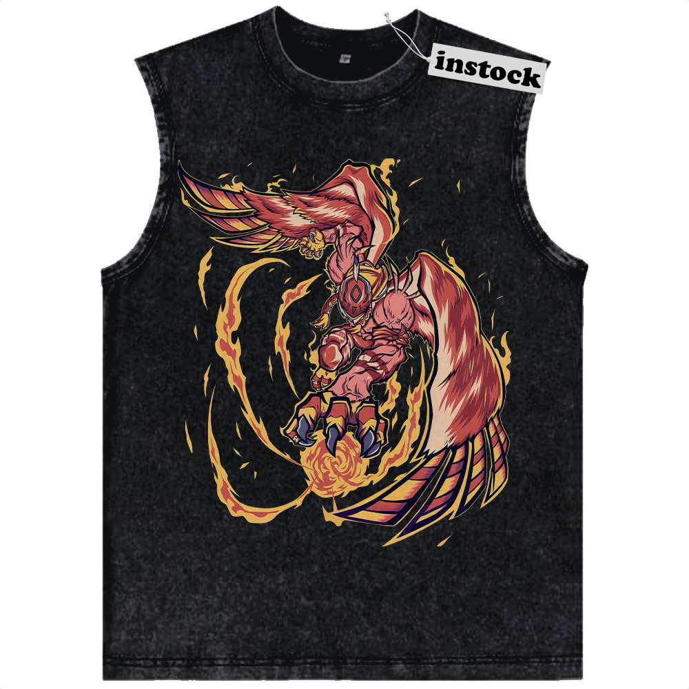 Garudamon Tank Top, Digimon Adventure Tank Top, Anime Tank Top, Vintage Tank Top