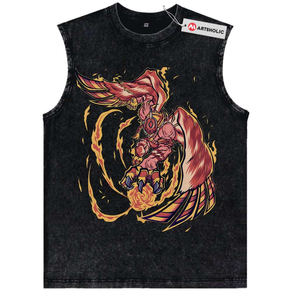 Garudamon Tank Top, Digimon Adventure Tank Top, Anime Tank Top, Vintage Tank Top