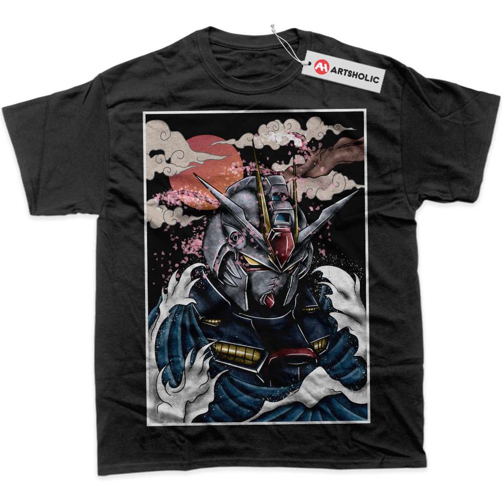 GAT-X105 Strike Gundam Shirt, Anime Shirt, Graphic T-Shirt