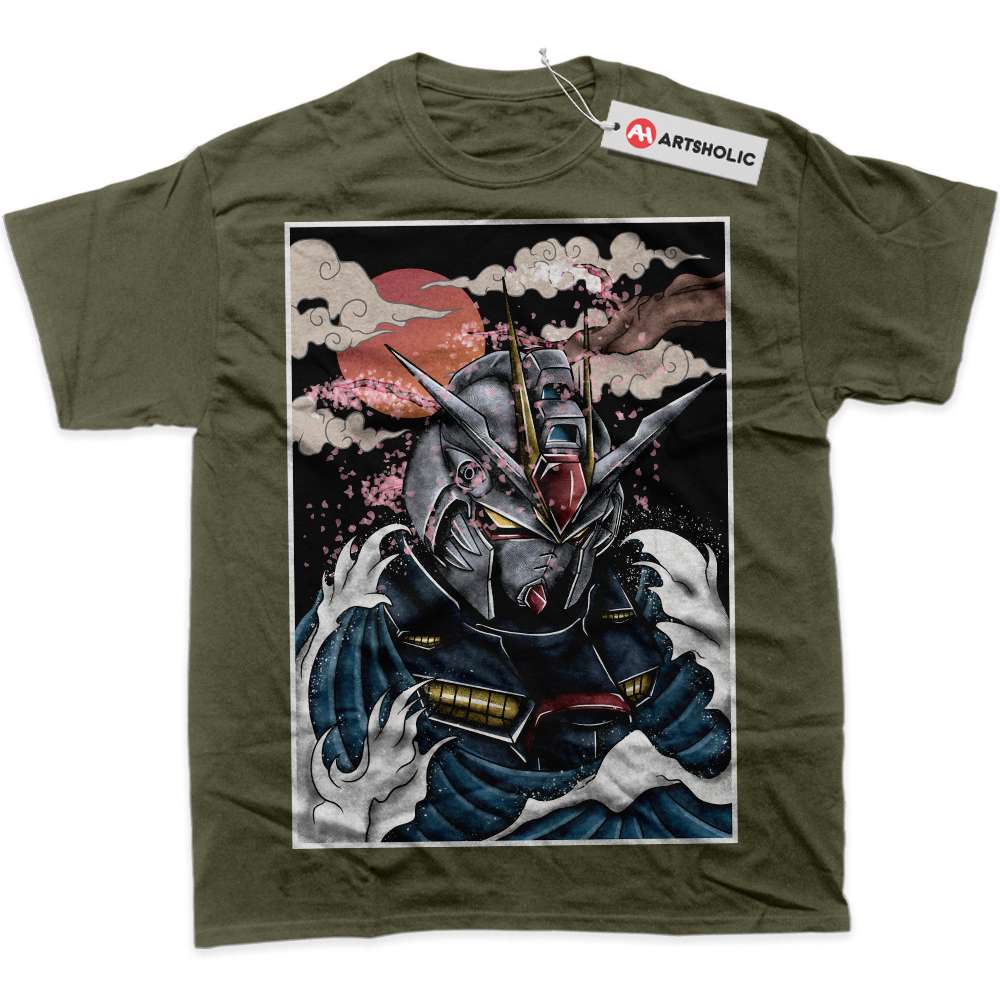 Alternative view of GAT-X105 Strike Gundam Shirt, Anime Shirt, Graphic T-Shirt
