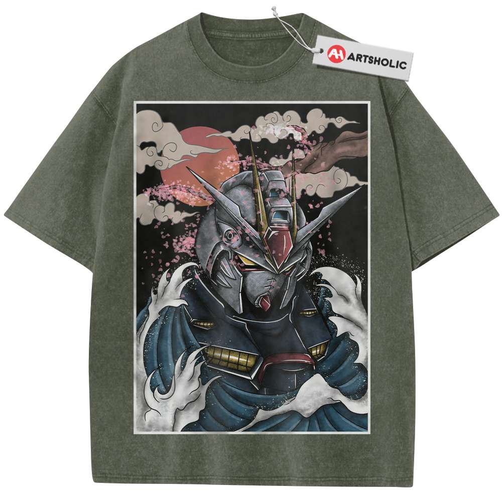 Alternative view of GAT-X105 Strike Gundam Shirt, Anime Shirt, Vintage T-Shirt