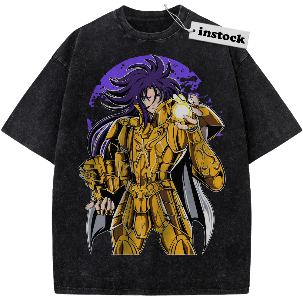 Gemini Kanon Shirt, Saint Seiya Shirt, Anime Shirt, Vintage Tee