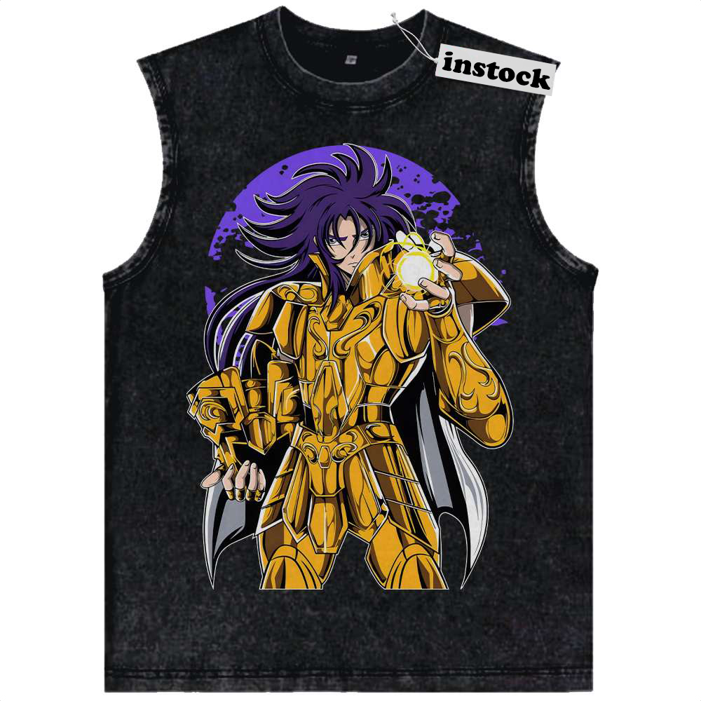 Gemini Kanon Shirt, Saint Seiya Shirt, Anime Shirt, Vintage Tee