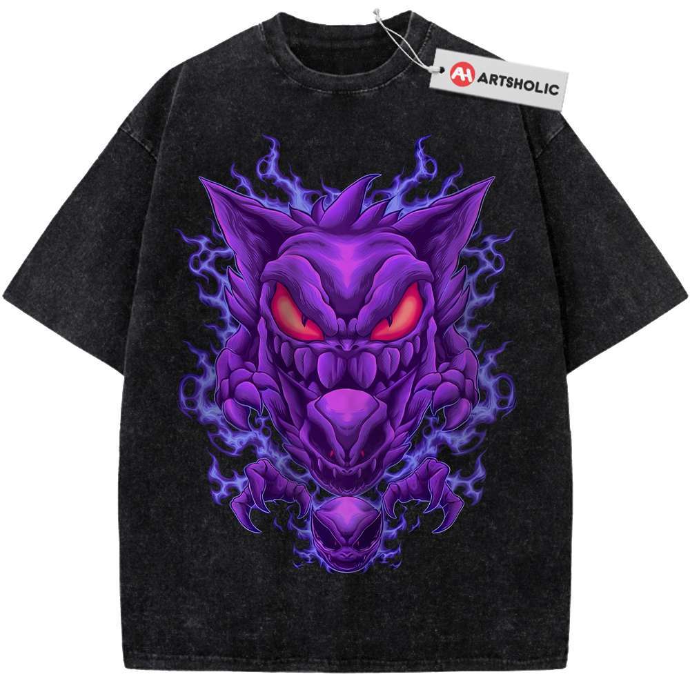Gengar Shirt, Gatsly Shirt, Haunter Shirt, Anime Shirt, Vintage Tee