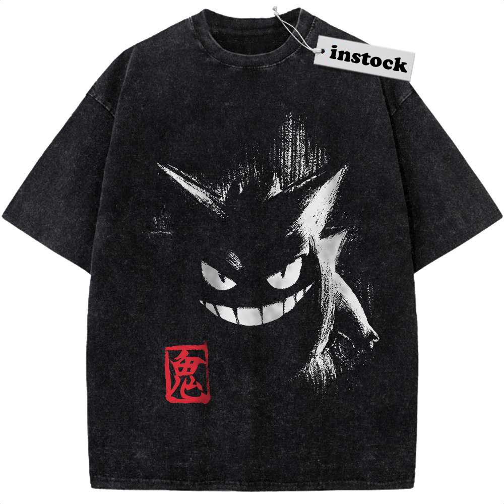 Gengar Shirt, Pokemon shirt, Anime Shirt, Vintage T-Shirt