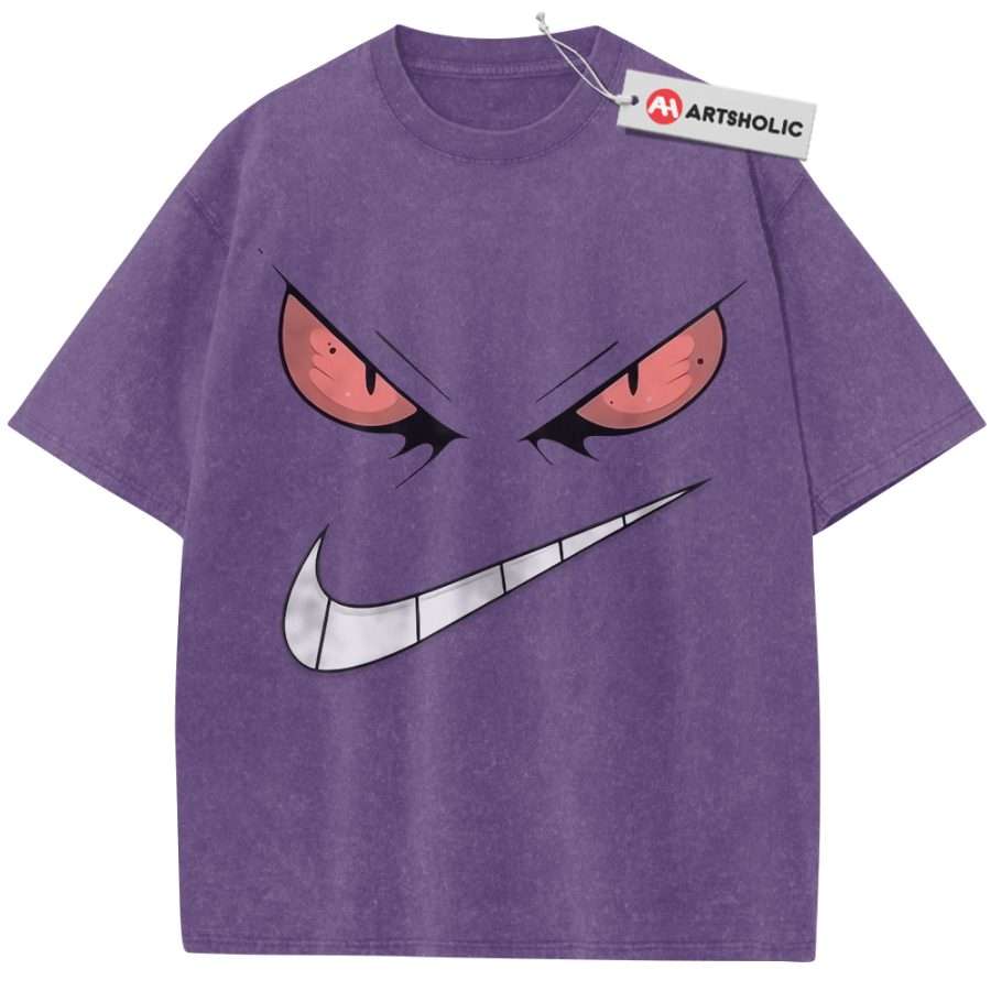 Alternative view of Gengar Shirt, Pokemon shirt, Anime Shirt, Vintage T-Shirt