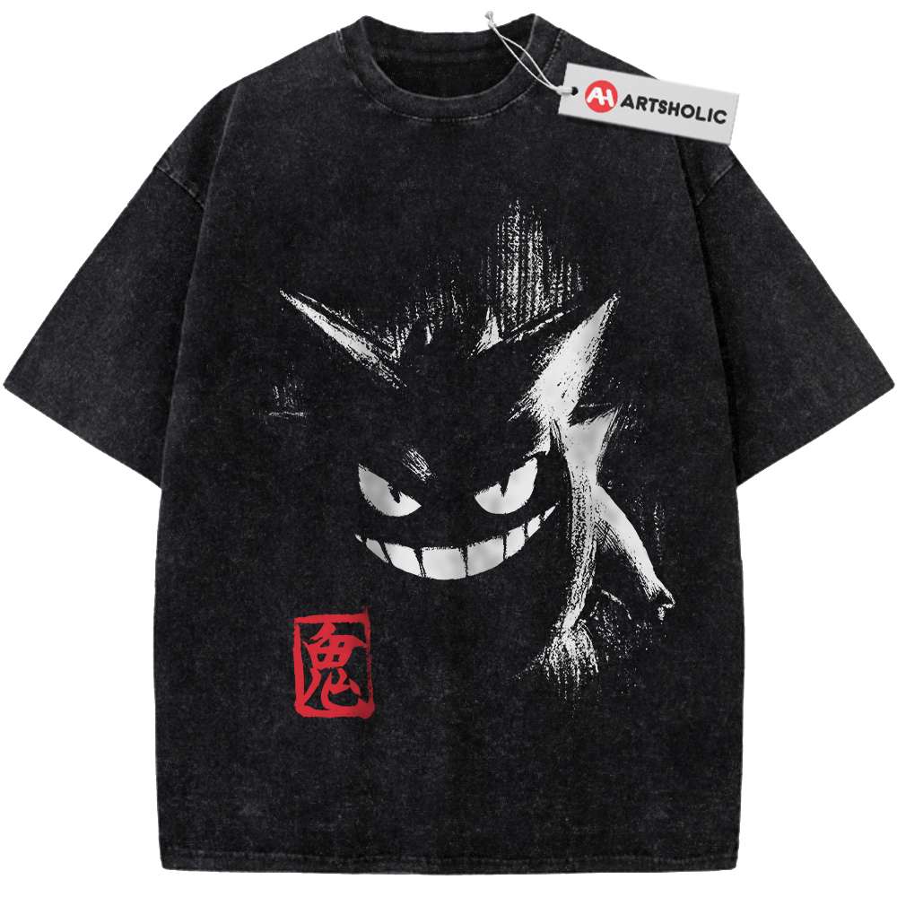 Gengar Shirt, Pokemon shirt, Anime Shirt, Vintage T-Shirt