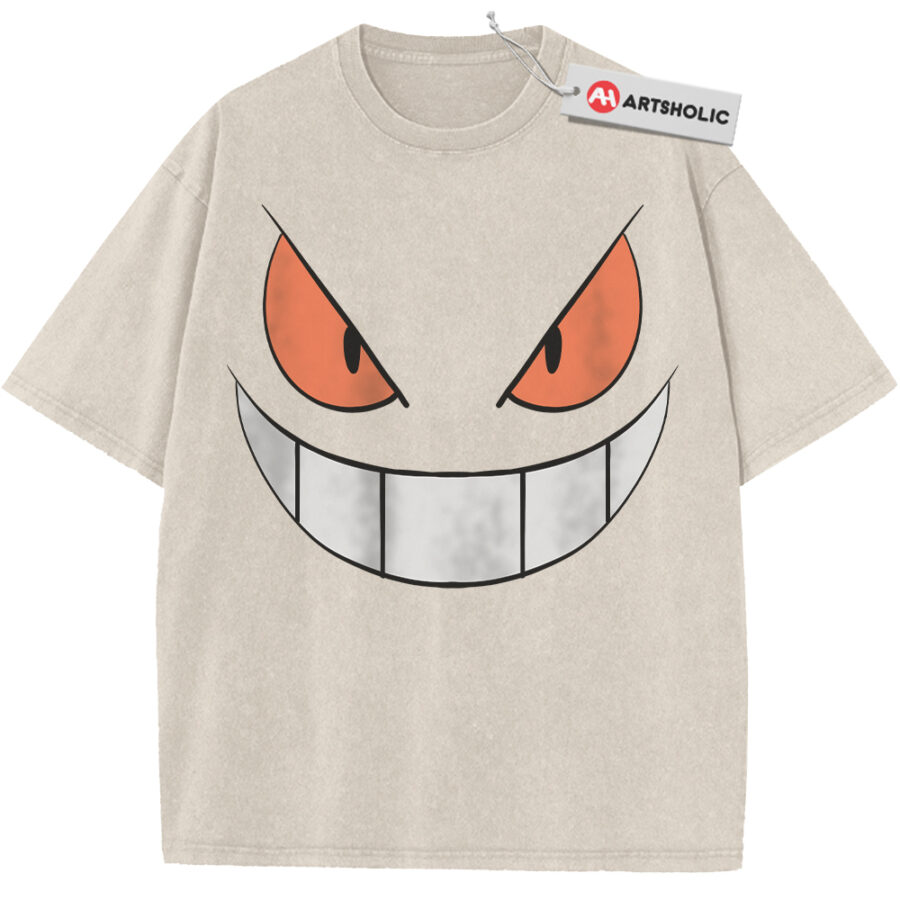 Alternative view of Gengar Shirt, Pokemon shirt, Anime Shirt, Vintage T-Shirt