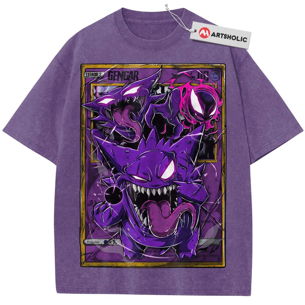 Gengar Shirt, Pokemon shirt, Anime Shirt, Vintage Tee