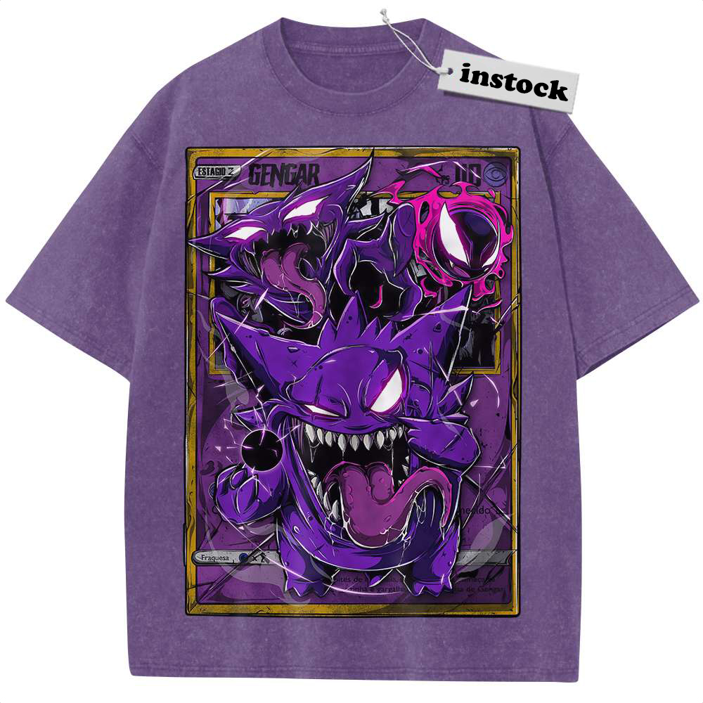Gengar Shirt, Pokemon shirt, Anime Shirt, Vintage Tee