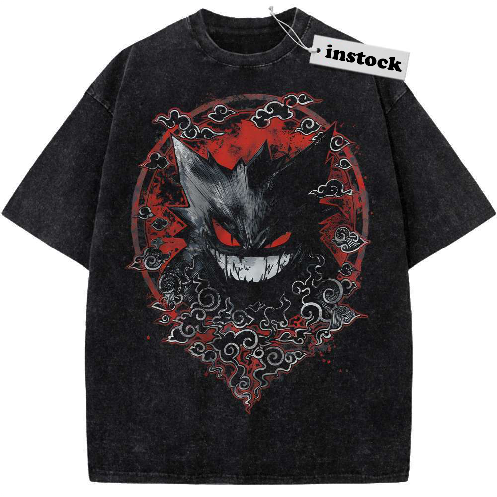 Gengar Shirt, Pokemon shirt, Anime Shirt, Vintage Tee