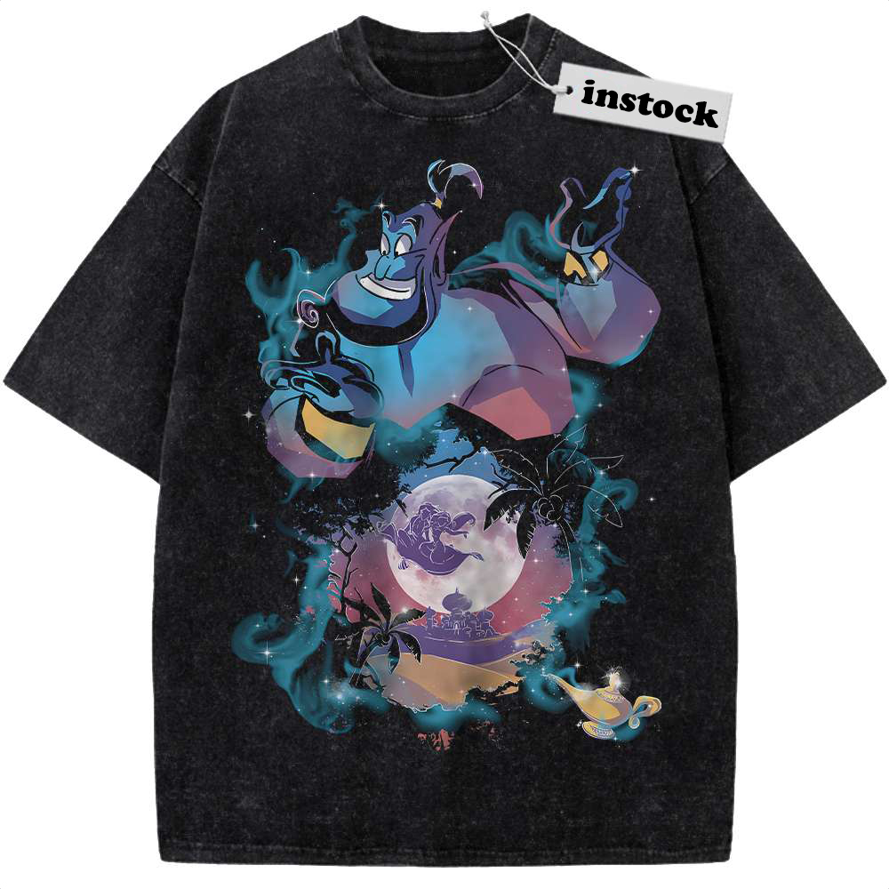 Genie Shirt, Aladdin Shirt, Disney Shirt, Animated Shirt, Vintage Tee