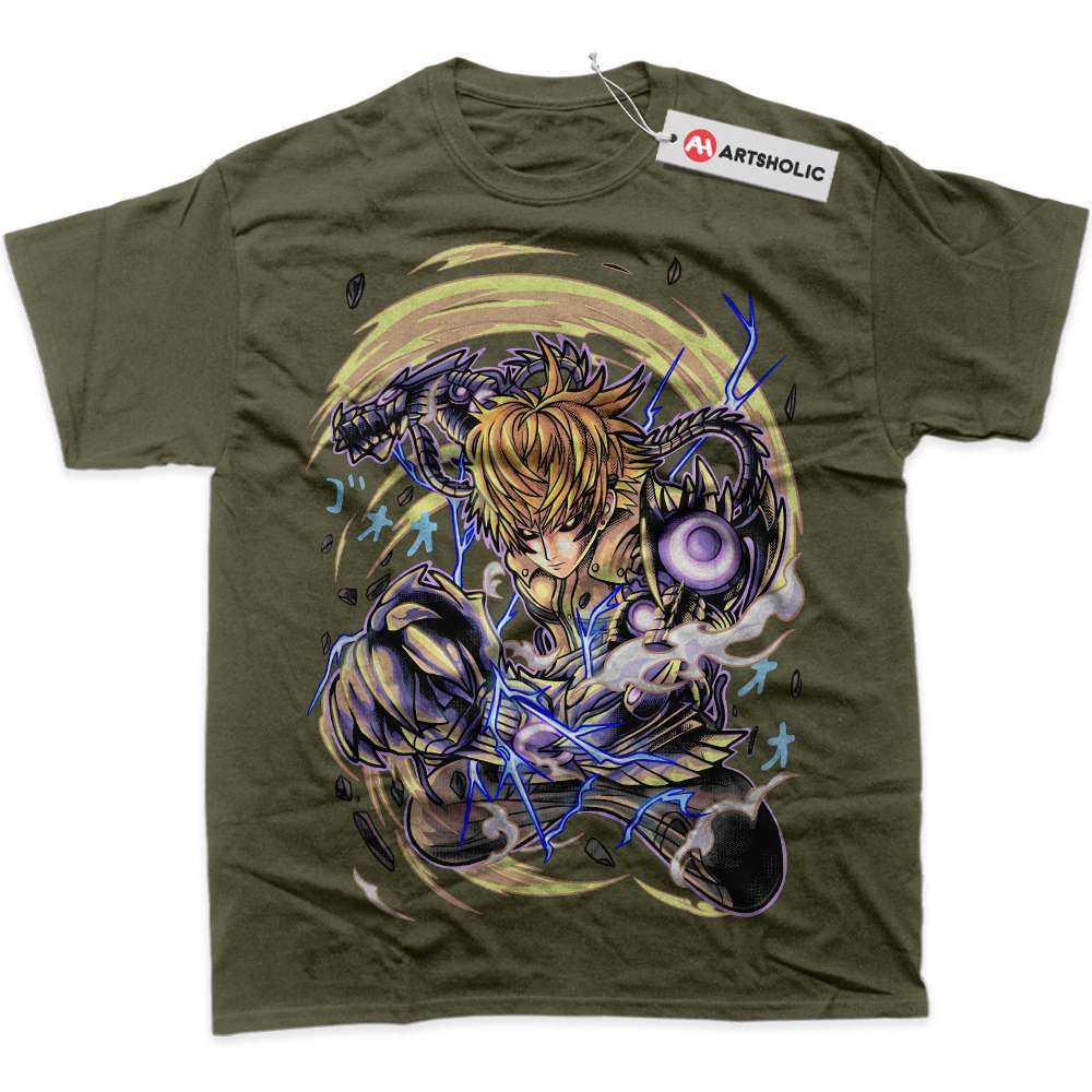 Alternative view of Genos Shirt, One Punch Man Shirt, Anime Shirt, Graphic Tee