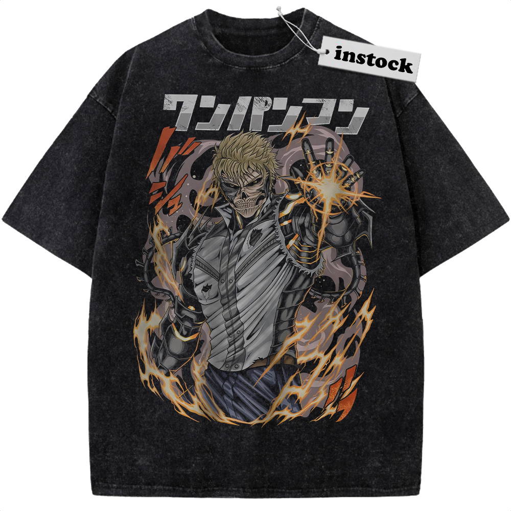 Genos Shirt, One Punch Man Shirt, Anime Shirt, Vintage T-Shirt