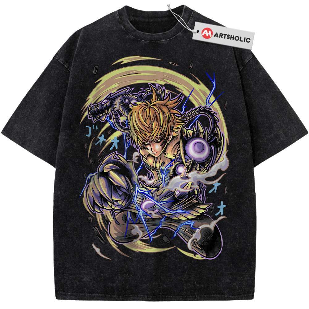 Genos Shirt, One Punch Man Shirt, Anime Shirt, Vintage Tee