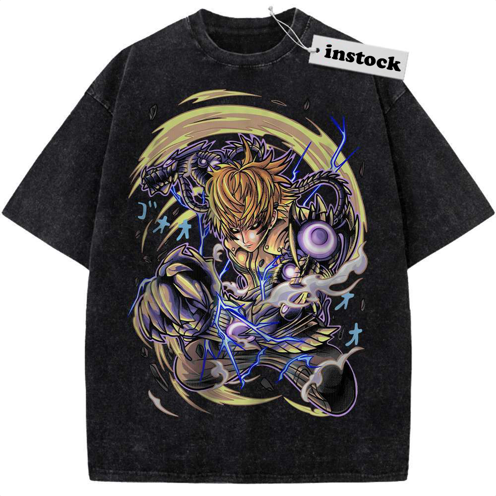 Genos Shirt, One Punch Man Shirt, Anime Shirt, Vintage Tee