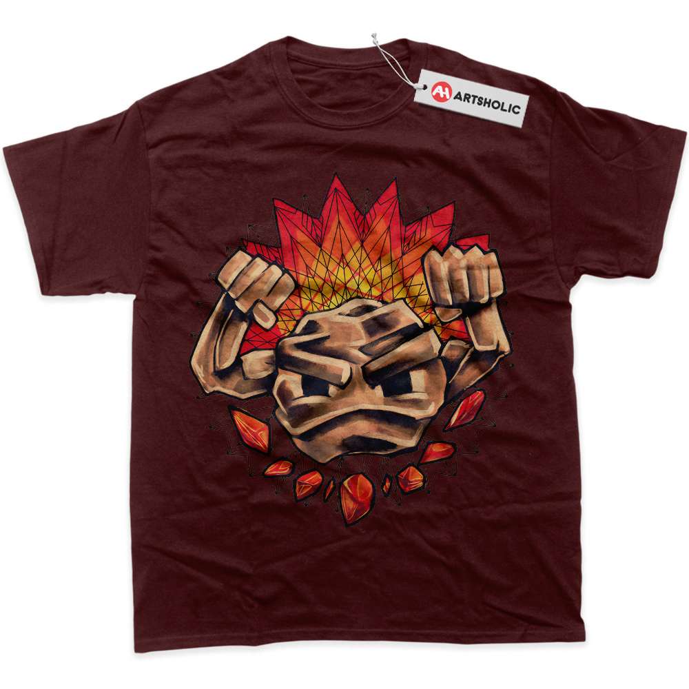 Geodude Shirt, Pokemon Shirt, Anime Shirt, Graphic Tee