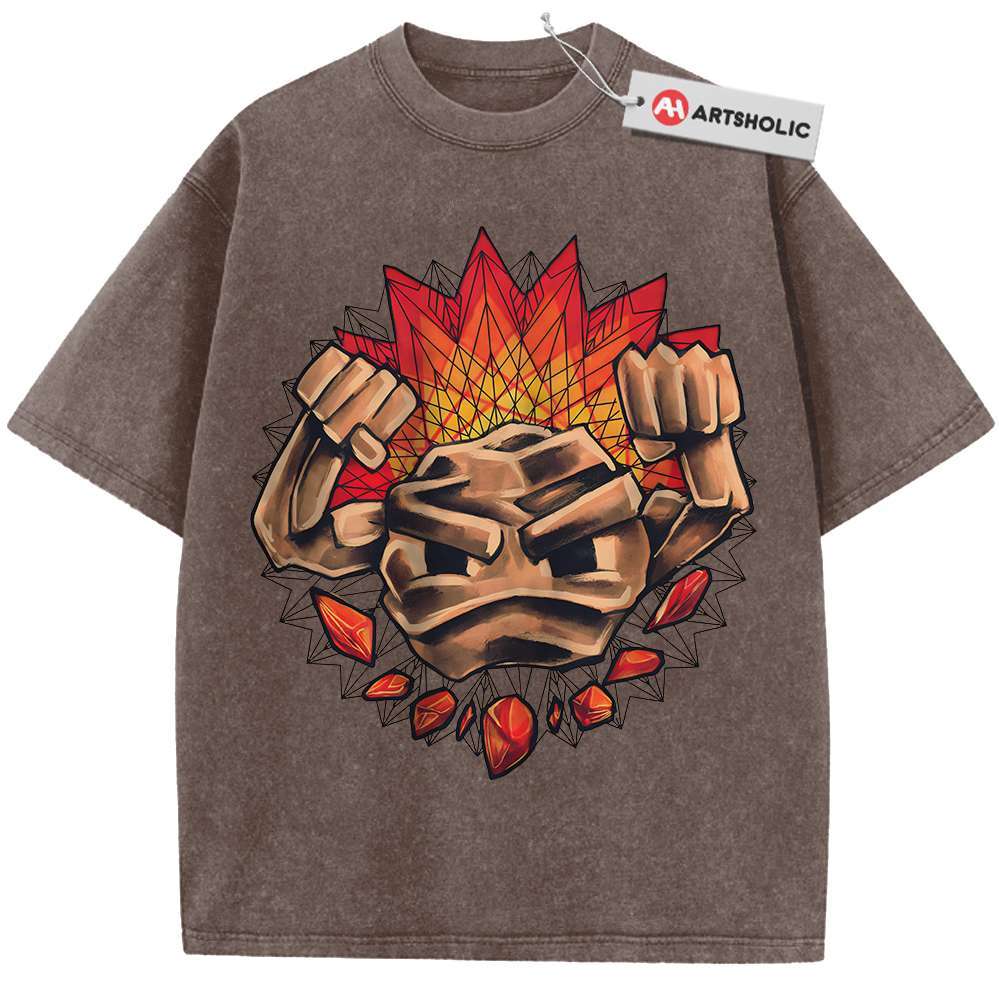 Geodude Shirt, Pokemon shirt, Anime Shirt, Vintage Tee