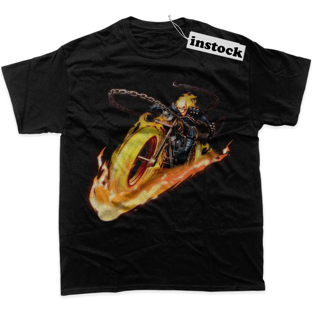 Ghost Rider Shirt, Marvel Comics Shirt, Graphic Tee