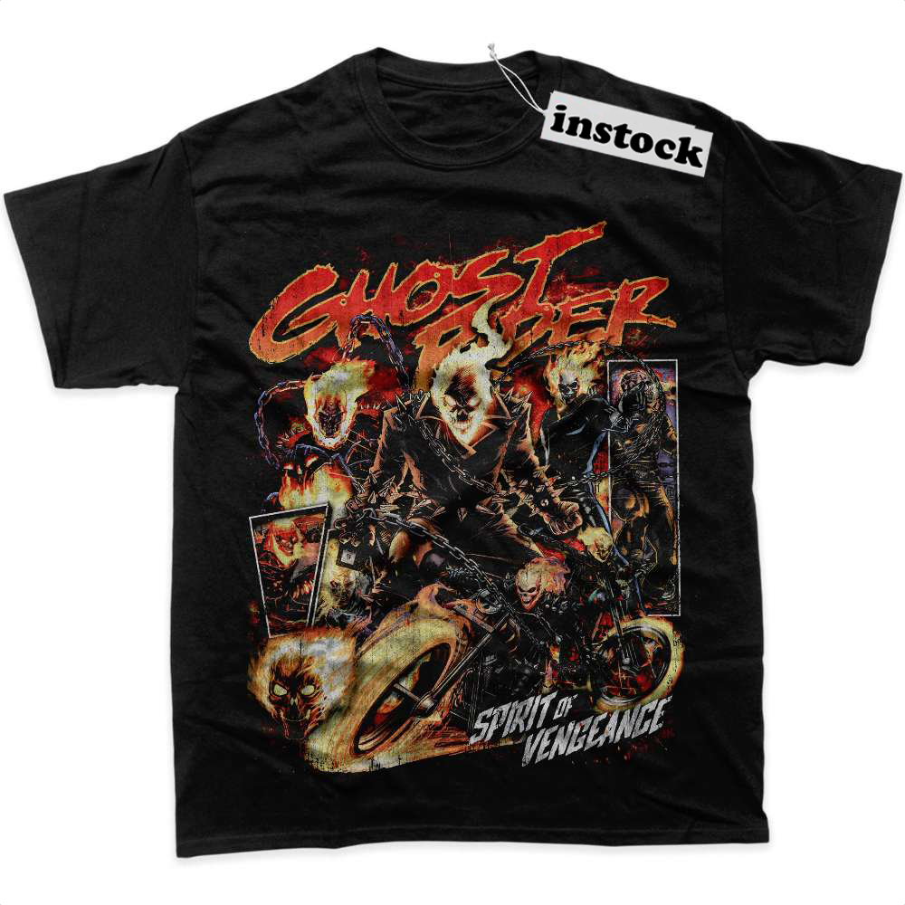 Ghost Rider Shirt, Marvel Comics Shirt, Graphic Tee