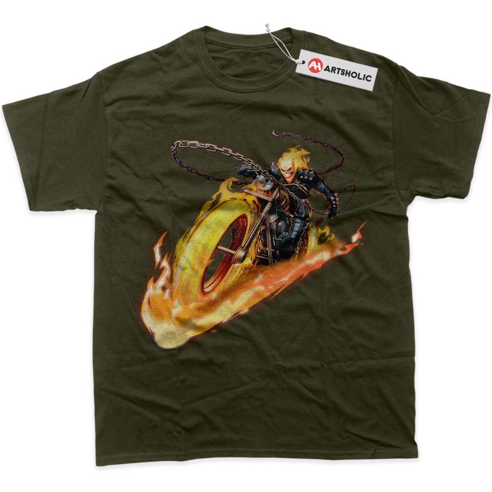 Alternative view of Ghost Rider Shirt, Marvel Comics Shirt, Graphic Tee