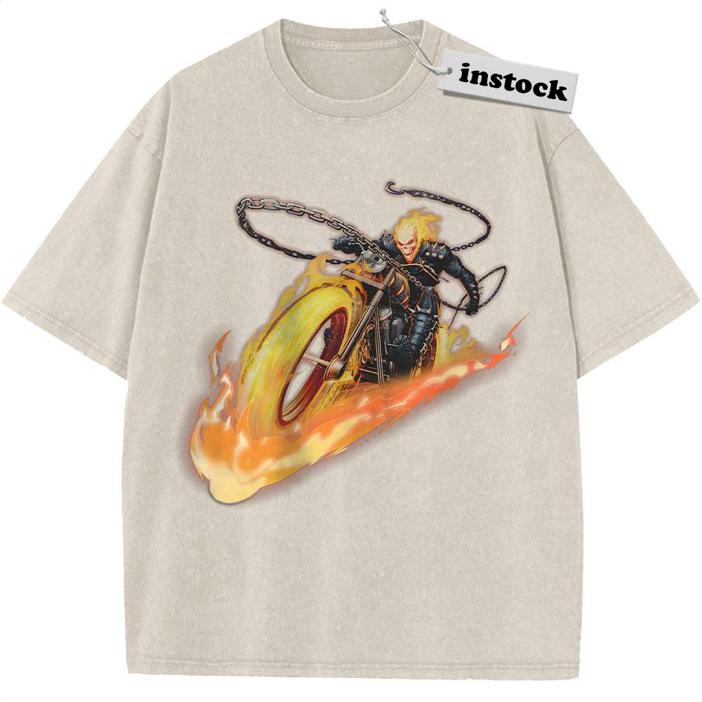 Ghost Rider Shirt, Marvel Comics Shirt, Vintage Tee