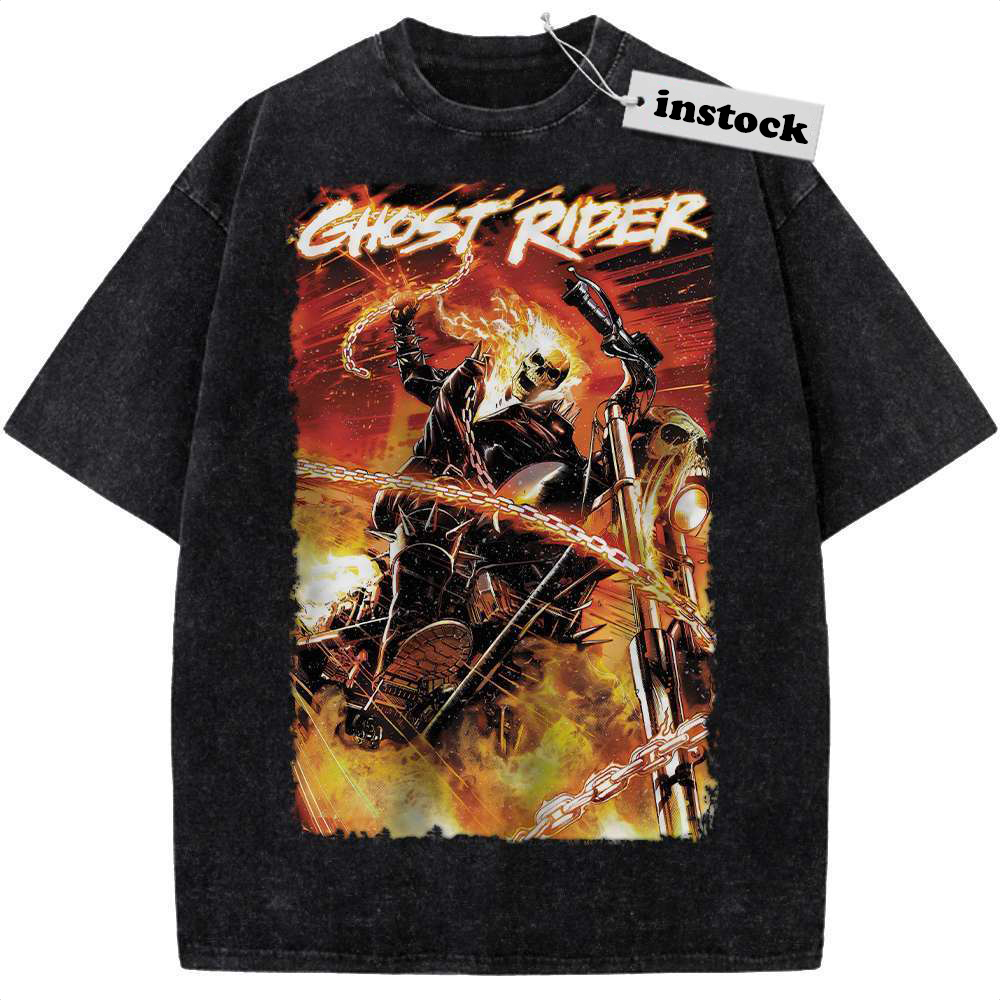 Ghost Rider Shirt, Marvel Comics Shirt, Vintage Tee