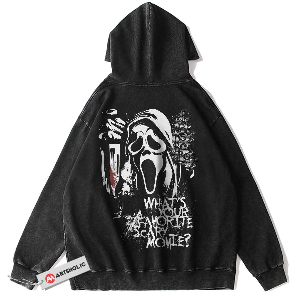 Ghostface Hoodie, Scream Hoodie, Halloween Hoodie, Horror Hoodie, Vintage Hoodie