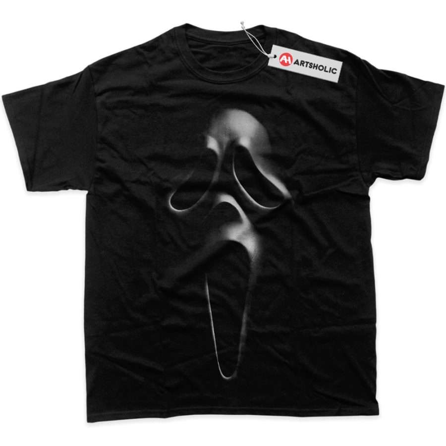 Alternative view of Ghostface Shirt, Scream Shirt, Halloween Shirt, Horror Shirt, Graphic T-Shirt