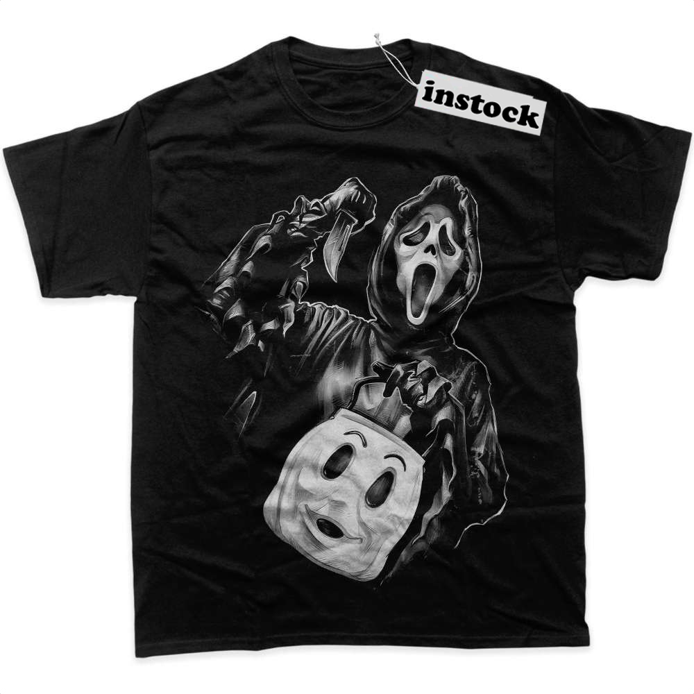 Ghostface Shirt, Scream Shirt, Halloween Shirt, Horror Shirt, Graphic T-Shirt