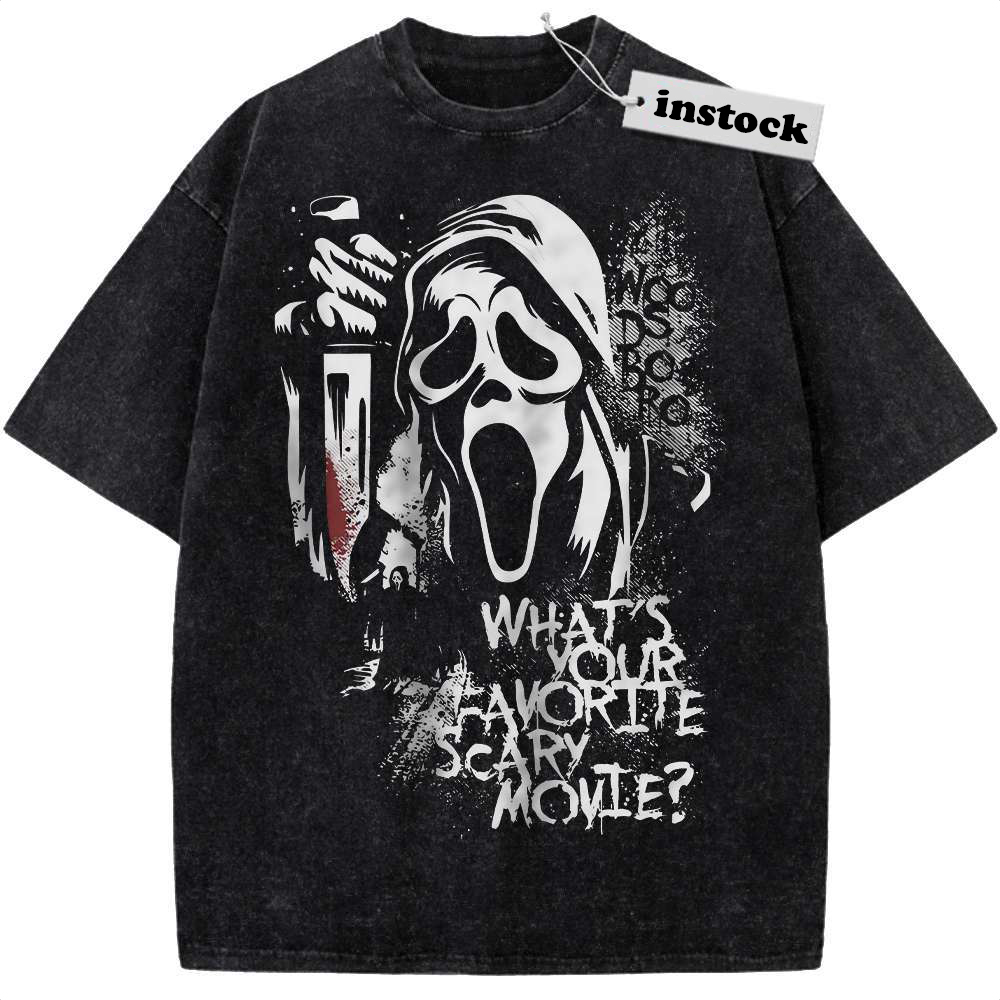 Ghostface Shirt, Scream Shirt, Halloween Shirt, Horror Shirt, Vintage T-Shirt