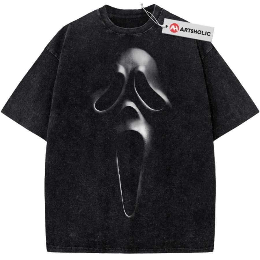 Alternative view of Ghostface Shirt, Scream Shirt, Halloween Shirt, Horror Shirt, Vintage T-Shirt