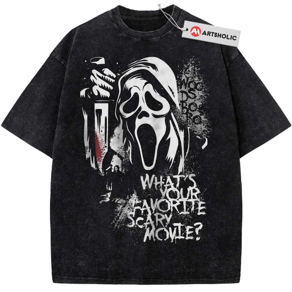 Ghostface Shirt, Scream Shirt, Halloween Shirt, Horror Shirt, Vintage T-Shirt