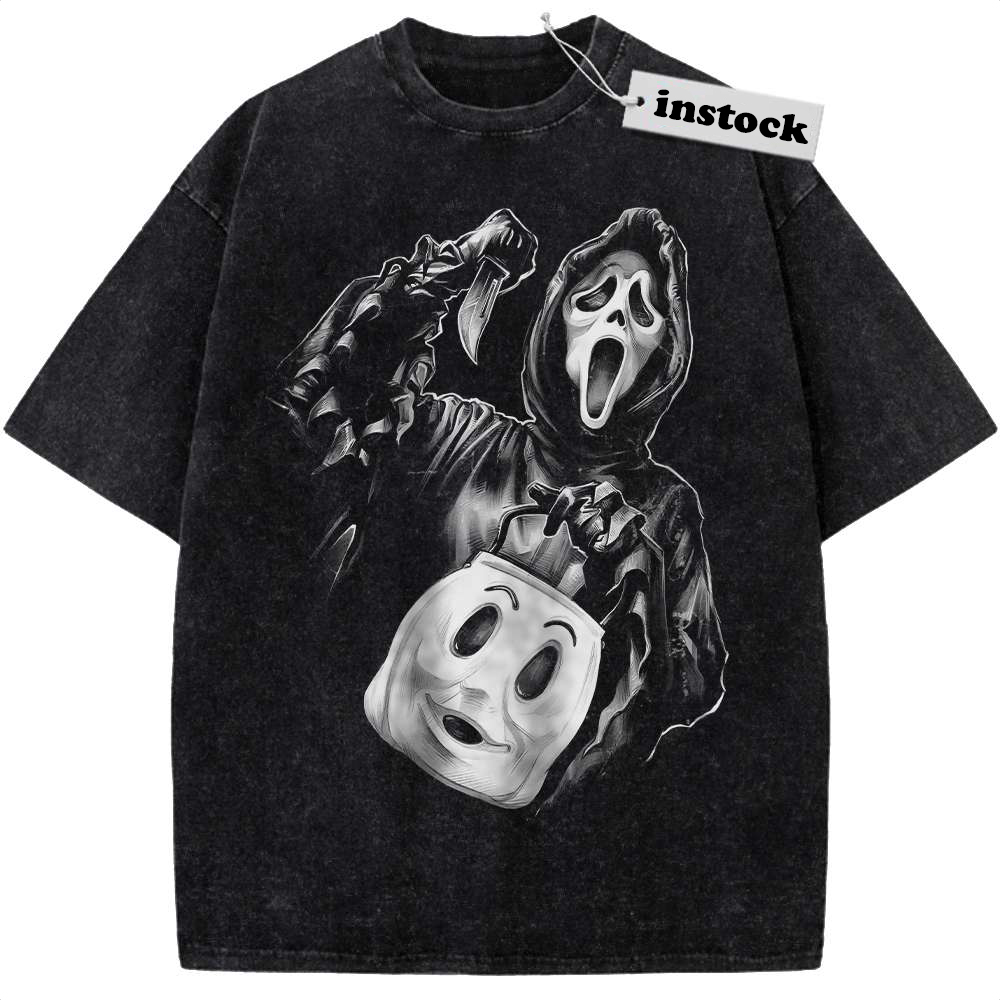Ghostface Shirt, Scream Shirt, Halloween Shirt, Horror Shirt, Vintage T-Shirt