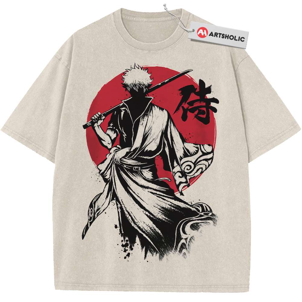 Gintoki Sakata Shirt, Gintama Shirt, Anime Shirt, Vintage Tee