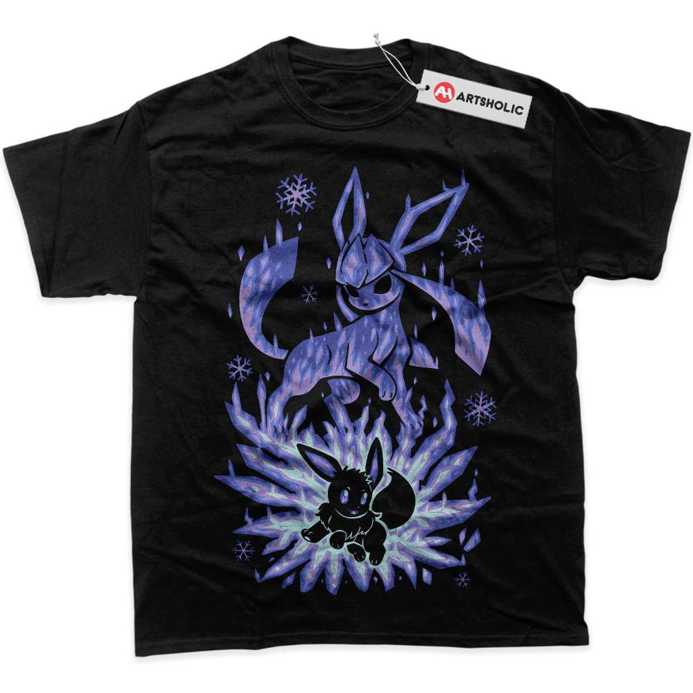 Glaceon Shirt, Eevee Shirt, Pokemon Shirt, Anime Shirt, Graphic Tee