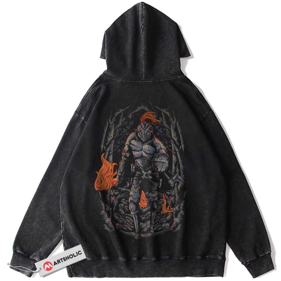 Alternative view of Goblin Slayer Hoodie, Anime Hoodie, Vintage Hoodie