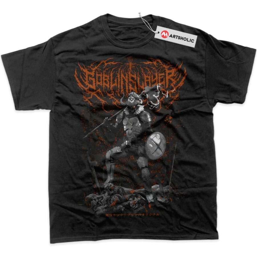 Alternative view of Goblin Slayer Shirt, Anime Shirt, Graphic Tee