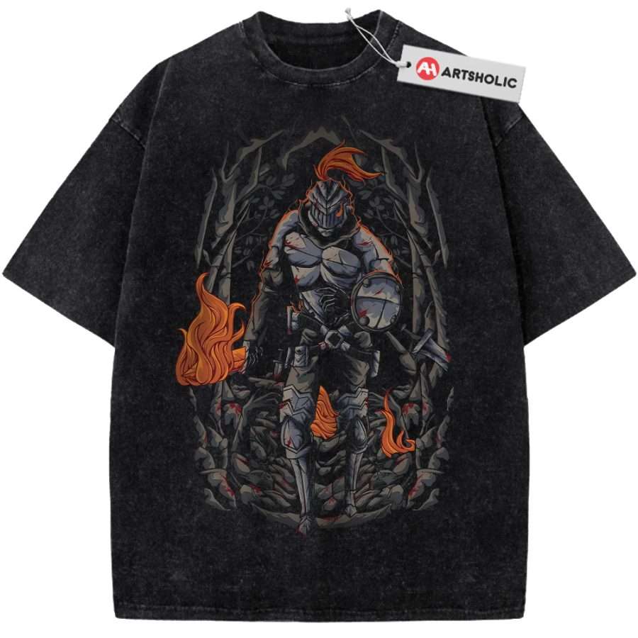 Alternative view of Goblin Slayer Shirt, Anime Shirt, Vintage T-Shirt