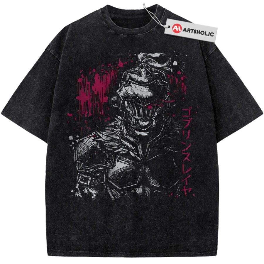 Alternative view of Goblin Slayer Shirt, Anime Shirt, Vintage T-Shirt