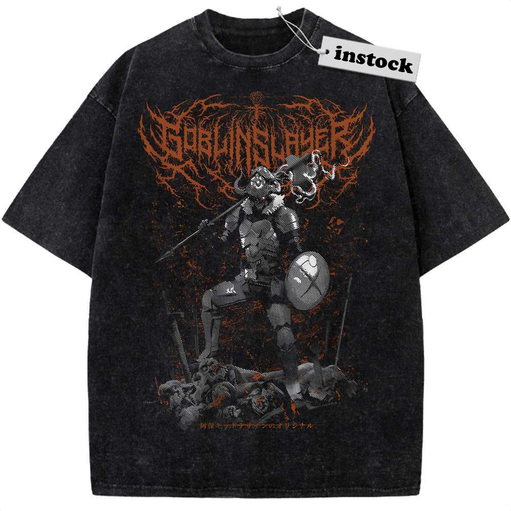 Goblin Slayer Shirt, Anime Shirt, Vintage Tee